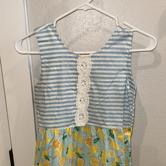 New Matilda Jane Brand Sweet Treat Maxi Dress Girls Teen Size 12 Floral Flower - Picture 9 of 15